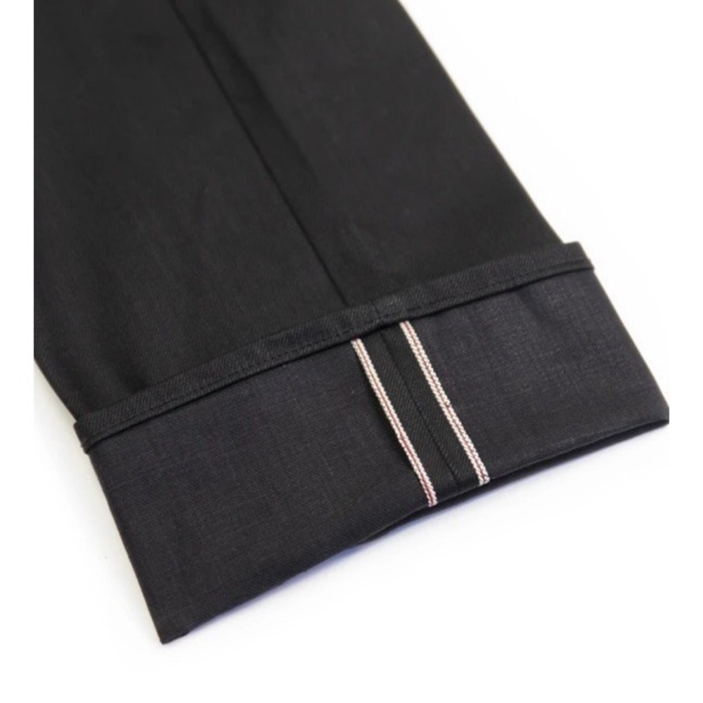 Tellason Ladbroke Grove Slim Tapered Black Selvedge Denim Made In USA 31 - Picture 8 of 14
